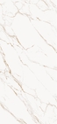 White SOFITEL Gold Marble Slab Tile 1600*3200mm For Living Room