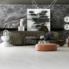 Columbia White Porcelain Tile 800*800mm For Living Room Stain Resistant