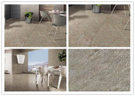 Glazed Sandstone Ceramic Floor Tiles Concave Convex Pattern Surface 	Cement Look Porcelain Tile