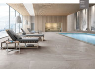 600*600 Grey Rectangle Cement Look Porcelain Tile For Swimming Pool Indoor Matt