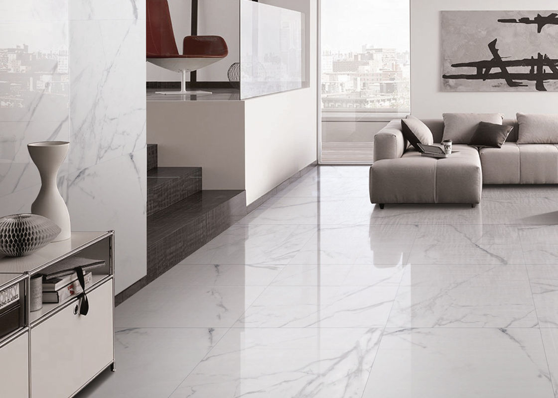 Digital Carrara Marble Floor Tile 24x48, Tiles For Living Room
