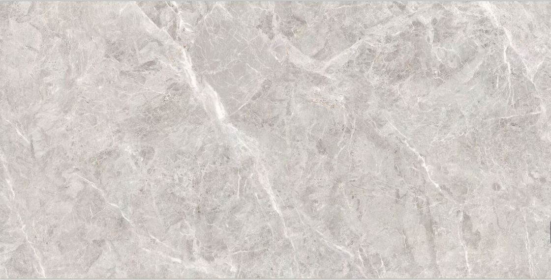 36" X 72" Very Nice Indoor Porcelain Tiles Light Grey Color Marbles