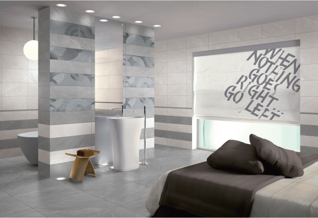 Modern Porcelain Tile China 600x600 Good Quality Polished Porcelain Tiles Grey Patterned Bathroom Wall Tiles