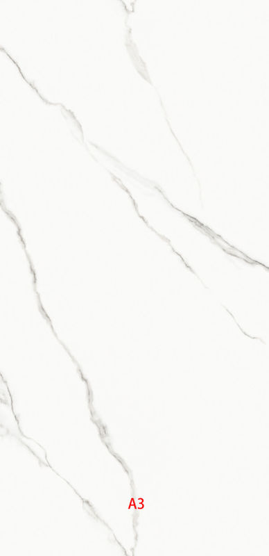 Polished Carrara Large White 1800x900 MM Marble Look Porcelain Tile