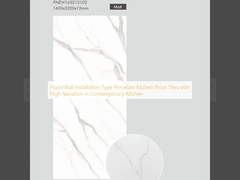 Floor/Wall Installation Type Porcelain Kitchen Floor Tiles with High Variation in Contemporary Kitchen