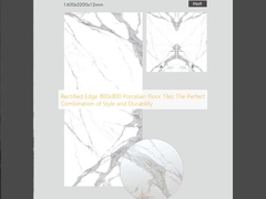 Rectified Edge 800x800 Porcelain Floor Tiles The Perfect Combination of Style and Durability