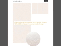Low Water Absorption Marble Look Porcelain Tile with 1600x3200mm Size and Luxurious Marble Design