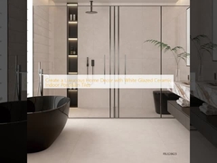 Create a Luxurious Home Decor with White Glazed Ceramic Indoor Porcelain Tiles