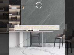 Glue Down or Floating Installation High Stain Resistance Indoor Porcelain Tiles for Versatile and Long-Lasting Flooring