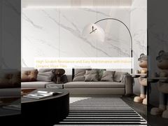 High Scratch Resistance and Easy Maintenance with Indoor Ceramic Floor Tiles