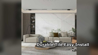 Modern Porcelain Tile Easy Install Commercial Flooring