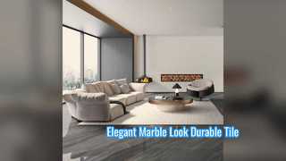 Durable Marble Look Porcelain Tile for Indoor and Outdoor