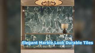 Durable Marble Look Porcelain Tiles for Modern Floors