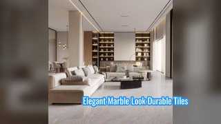 Durable Marble Look Porcelain Tiles for Modern Spaces