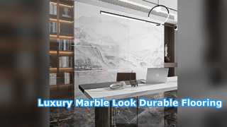 Luxury Marble Look Porcelain Tile Durable Flooring Solution