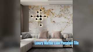 Luxury Large Format Marble Look Porcelain Tile 1200x2700