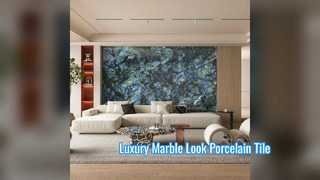 Luxury Marble Look Porcelain Tile For Modern Interiors