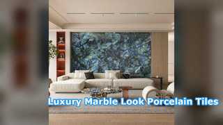 Luxury Marble Look Porcelain Tile Durable and Elegant