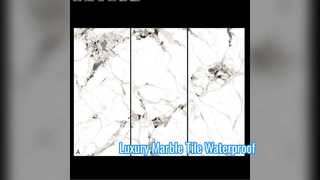 Luxury Marble Look Porcelain Tile for Modern Bathrooms