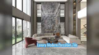 Modern Rectified Porcelain Tile for Luxury Flooring
