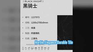 Marble Look Porcelain Tile Durable Thin-set Install