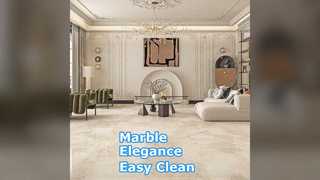 Marble Look Tile Low Maintenance Bathroom Flooring