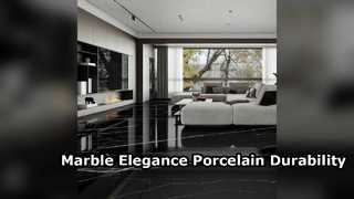 Marble Look Tile: Elegant Kitchen Flooring Solution
