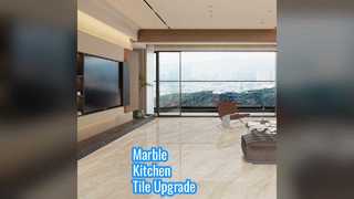 Marble Porcelain Tile: Kitchen Floor Upgrade
