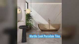 Durable Porcelain Kitchen Floor Tiles Scratch Stain Resistant