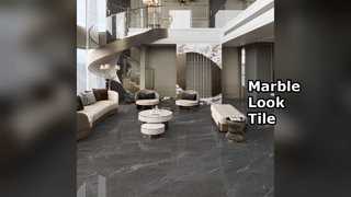 Marble Look Porcelain Tile Frost Resistant