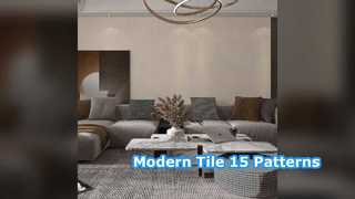 Modern Porcelain Tile 15 Patterns High Traffic
