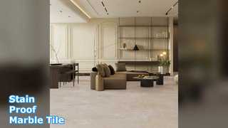 Marble Look Tile: Stain Proof & Durable