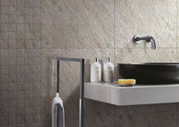 Light Grey Bathroom Ceramic Tile Matte Surface Green Building Material