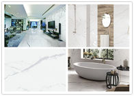 Anti Skate Marble Look Bathroom Floor Tiles 300 X 1200 Mm Long Life Span