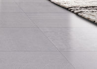 Inkjet Dry Glaze Carpet Ceramic Tile , Bedroom Floor Tiles 600*600mm Size Light Grey Color