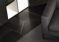 Super Black Color Decorative Wall Tiles Bed Room Simple Modern Carpet Tiles 600x600mm Size