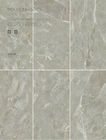 Super Glossy Polished Porcelain Tiles Grey Color 600*1200 Mm Size / Marble Look Floor Tile