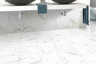 10mm Thickness Indoor Porcelain Tiles Shower Wall Panels Super White Color