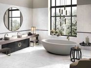 Carrara White Color Glossy Bathroom Wall Ceramic Tiles 30x60 Size / Marble Look Floor Tile