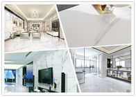 Fashionable White Marble Like Porcelain Tile / Polished Porcelain Floor Tile
