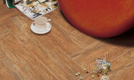 Light Brown Color Wood Effect Porcelain Tiles / Timber Look Floor Tiles 20*120 CM Size