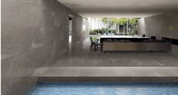 Matt Glazed Porcelain Floor Tile / 600 X 600mm Black Wall Pattern Tiles Low Water Absoption