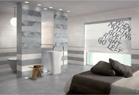 Grey Matte Tile Non Slip Ceramic Tiles / Floor Porcelain Tile For Bathroom Or Toilet