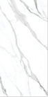 White Color Floor 1800x900mm Marble Look Porcelain Tile