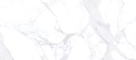 Living Room Porcelain Floor Tile And Wall Design Calacatta White Marble Look Big Size Porcelain Tile 160*360cm