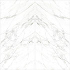 Italian Carrara Full Body Floor White Marble Tiles Striation Marble Look  Finish Porcelain Tile 160*320cm
