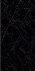Indoor Splendid Glossy Black 1600x3200x6mm Marble Decoration Wall Tiles