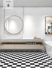 Matte Ceramic Flower Anti Slip 12'X12' Living Room Porcelain Floor Tile