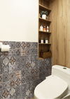 Building Floral Pattern 300 X 300mm Bathroom Ceramic Tile