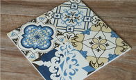 Handmade Porcelain 30X30CM 8mm Flower Floor Tiles